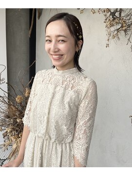 ディレクト(Direct) 《Direct》外ハネ×金箔アレンジ