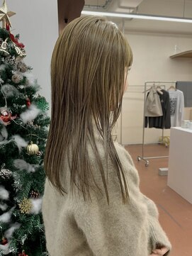 パークレーン アイス イヴェン(park lane ICI yeven) ブリーチなし　赤み消し　オリーブベージュ　グレージュ　/akari