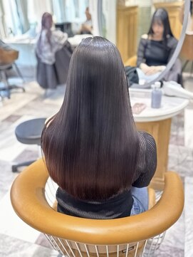 ロンド ロビン 栄(Lond robin) 【Lond robin】清水 美冴 艶髪/艶カラー/酸性縮毛矯正/髪質改善