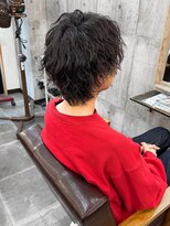 アムレヘアー(amule hair)&nbsp;【amule hair】無造作ウルフパーマ /20代/30代/40代/会社員/学生