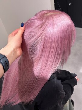 ベレーザ 渋谷(BELEZA) 11965髪質改善ストレートラベンダーミルクティーホワイトピンク