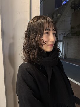 スタン 渋谷(Stam) レイヤーウルフパーマ