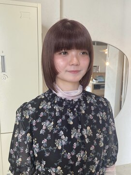 キチ(kici) ピンクベージュ/春カラー/ブリーチカラー