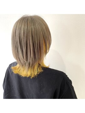 エルフグローリー(elf -glory-) クラゲボブ/ミルクティー×イエロー by ikumu