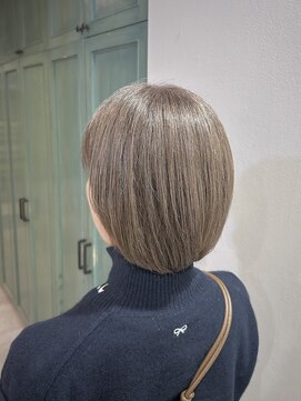 ヘアサロン ナノ(hair salon nano) ボブ/白髪ぼかし/グレージュ/30代/40代/50代/髪質改善