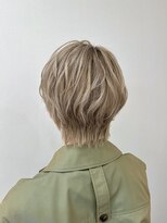 ヘアセットサロン アッシュ 神戸三宮(Ash)&nbsp;ショートヘアニュアンス巻き