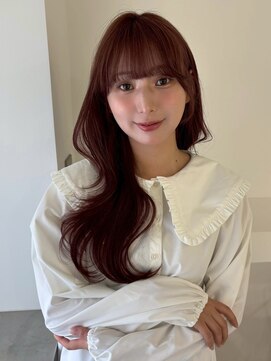 ユーフォリア 新宿通り(Euphoria) レイヤーロング美髪くびれワンカールシルキーグレージュ