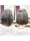 【大人女性】ストレートボブ