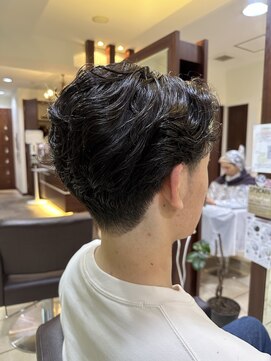 リンク(Link) 刈り上げメンズパーマ
