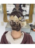 成人式ヘアセット☆