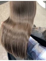 チル(chill)&nbsp;ブリーチなしダブルカラーてつくりオリーブグレージュ