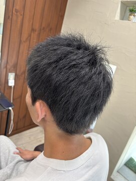 ヘアープラスジェイジェイ 新在家店(JJ) ダークシルバー×グレイ