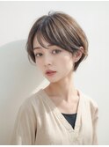 大人ショートボブ