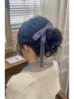 ウォールデゥール 千葉(VOORDEUR)&nbsp;結婚式お呼ばれヘア