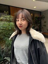 オムズ(OM's)&nbsp;くびれボブ/グレージュ/チャコールグレー