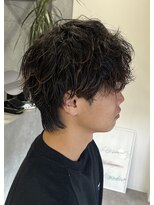 ネクストフォーヘアー(NEXT for hair)&nbsp;メンズシャドウパーマ　ミディアム
