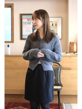 サンクス イース(SANKS . iisuu) シアーベージュ　ロング