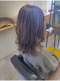 【和歌山美容室】白髪ぼかしハイライト