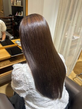 デザインカラー外国人風カラー　オリーブグレージュ9.27