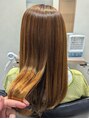 カミトトノウ&nbsp;ブリーチやハイライトをしててもサラサラなストレートに♪