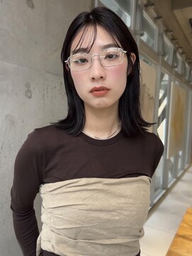 バロンフェム(baLon.fem) 【stylist田島】ナチュラルロブ/シースルーバング