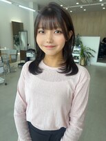 ミリ 奈良店(mm)&nbsp;レイヤー/近鉄奈良/髪質改善/顔まわり/学割/暗髪/オリーブ