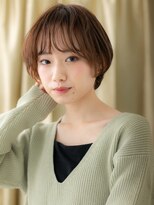 カバーヘア イヴ 戸頭店(COVER HAIR EVE)&nbsp;ふんわりショート/丸みショート/ミルクブラウン/アッシュカラーe