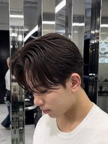 メンズヘアセンス 渋谷(MEN'S HAIR SENSE)&nbsp;ニュアンスパーマ/センターパート/メンズ/眉毛/フェザーパーマ