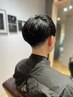 バリカンカット【シャンプーブロー無し】ドライヤーで飛ばすのみ仕上げ