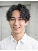 メンズ・ニュアンス・韓国・波巻きパーマ♯41 滋賀草津