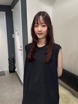 ソワンドゥブレスシエン 堀江店(soin de brace CIEN)&nbsp;水素ストレート×ワインレッド