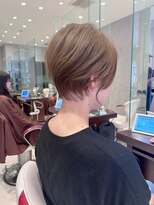アース 大曽根店(HAIR&MAKE EARTH)&nbsp;丸みショートスタイル　くびれショート