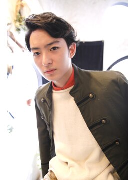 ブーケ(BOUQUET) クセをいかしたイタリア人のような７・３スタイル