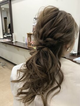 アゴーグ(agog) ルーズハーフアップ☆