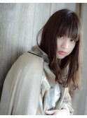 ロブノーブルクラシカルバイヤージュパーマミディ