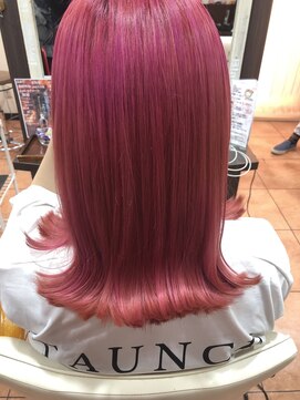 ヘアディレクション ビークス 上並榎店(HAIR DIRECTION BEECX) ブリーチ必須！ピンクカラー