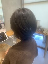 ティーズピーク(ty s peak)&nbsp;ミディアム外ハネスタイル