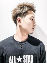 フジヤマ バーバー ショップ(FUJIYAMA BARBER SHOP)&nbsp;七三オールバックツイストパーマコンマヘア