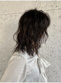 medium ×  wave perm