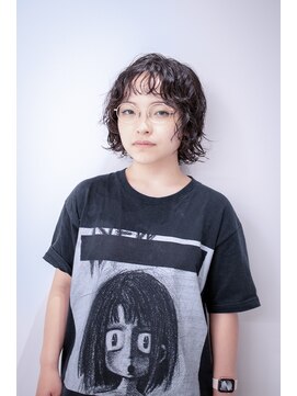 ハルフウェイ(haLfway) ウルフボブパーマ