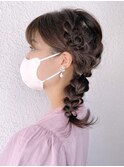 【ROULAND坂本】ラプンツェルヘアアレンジフェザーバング