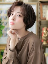 カバーヘアアンドスパ ブリス 浦和西口店(COVER HAIR & SPA bliss) バレイヤージュで大人かわいいマッシュボブa浦和20代30代40代