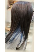 透明感カラー☆ブルー