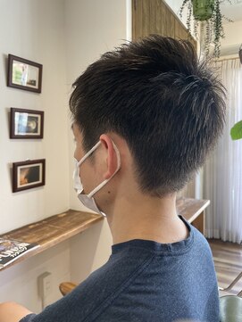 ホロホロ ヘアーデザイン(holoholo Hair Design) 刈り上げツーブロック　メンズビジネスベリーショート