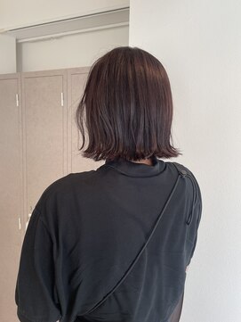 ソウ(sou) ［sou］ ayaka   ピンクパープル×外ハネボブ