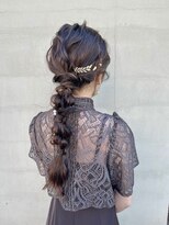 ヘアー アイス ルーチェ(HAIR ICI LUCE)&nbsp;お呼ばれヘア　ヘアセット　/中西