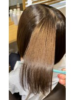 ブリング バイ スノードロップ 吉祥寺(BRING by Snowdrop)&nbsp;前髪/マチルダボブ/ピンクベージュ/インナーグレージュ/吉祥寺