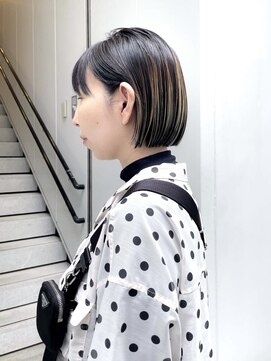カフ(CAF) 【CAF 照下 ミニボブ×ハイライト】