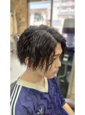 ゆるめツイストパーマ　<理容室>/メンズ/バーバー/メンズサロン