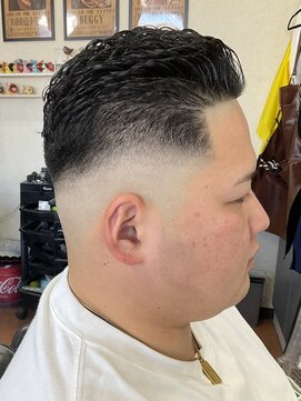 誠屋 メンズ濡れパンフェード